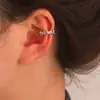 Brinco de Clipe Sem Furo para Orelha para Mulheres, Borboleta Pequena e Fofa de Zircônia Elegante Brincos Espiral Mosquito Nicho Cool Ins Brincos Femininos