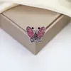 Broche Transfronterizo Nuevo de Alta Gama Lazo Insecto Flor Femenino Anti-Exposición Fijo Ropa Versátil Corsage