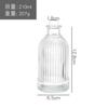 Suministro al por mayor Botella de Aromaterapia Romana Botella Vacía Botella de Vidrio Simple para Aromaterapia Ratan Flor Seca Difusión Volátil Botella de Aromaterapia