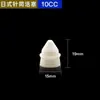 Jeringa Dosificadora Transparente Estilo Japonés Jeringa Semitransparente Adaptador de Jeringa de 5cc/10cc/20cc/30cc/70cc