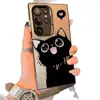 Nuevo Gatito Lindo Adecuado para Funda de Teléfono Móvil Samsung Galaxy S25 Samsung S24 Ultra Exportación S21