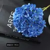 Novo Ramo Único de Amor Flor de Seda Artificial Hortênsia Flor Artificial Flor de Casamento Parede de Flores Buquê Fotografia Material de Flor Flor de Seda Hortênsia