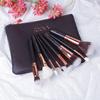 En stock ZOEVA 15 12 8 juego de brochas de maquillaje con bolsa herramientas de belleza de pelo de animal al por mayor brocha para sombra de ojos