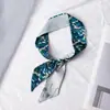 Bufanda de Seda Transfronteriza, Bufanda Larga de Seda, Lazo para Bolso, Cinta, Bufanda de Seda de Lunares, Goma para el Cabello, Lazo para Regalo, Bufanda de Seda de Alta Gama, Accesorio para el Cabello