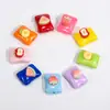 Acrílico Cuadrado Dulces de Fruta Cuentas Sueltas Cuentas con Agujero Cadena para Teléfono Móvil Llavero Collar Accesorios para Joyería DIY Venta al por Mayor