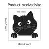Novo mg-kg003 cartoon bonito gatinho interruptor adesivos sala de estar varanda casa embelezamento adesivos de parede atacado