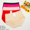 35.00 kg-90.00 kg algodón estampado simple talla grande cintura alta cadera triángulo ropa interior para mujer pantalones cómodos patrón de 5 yuanes