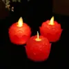 Nueva Vela Electrónica LED a Batería de Loto Nueva Lámpara de Altar para Buda Artificial Oscilante Atmósfera de Cumpleaños