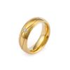 Moda japonesa y coreana anillo simple de pareja de acero de titanio anillo anillo para hombre y mujer suministro de joyería Suertong