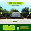 Venta al por mayor nuevo 4M red de bádminton portátil soporte traje tipo almacenamiento 3M hogar simple exterior soporte de red de bádminton