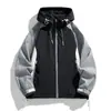 Chaqueta M-XL para Hombre 2025 Nueva Tendencia Estilo Hong Kong Chaqueta Guapa Chaqueta Talla Grande Para Gordos Ropa Casual para Hombres