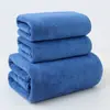 Toalha de Banho de Veludo Coral para Adulto Secagem Rápida Absorvente Conjunto de Toalhas de Banho para Casal Conjunto de Toalhas Toalha de Banho com Logo Imprimível