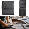 Adecuado para Bolsa para Teléfono Móvil Samsung Z Flip7 Z Flip 40% de descuento Bolso de Cintura Apilado Clip para Cinturón Funda de Cuero Giratoria Color Puro Textura de Cuero