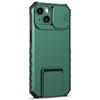 Funda para teléfono móvil iPhone 12 Pro Max con soporte deslizante resistente a caídas dos en uno Apple 13 color de contraste XR funda protectora