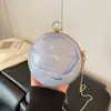 2025 Moda Versátil Bolso Redondo Pequeño Tendencia Personalidad Color Sólido Bolso de Hombro o Muñeca Bolso de Diseño de Nicho de Tendencia para Mujer