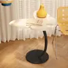 Mesa Lateral Minimalista con Forma de Mariposa para Uso en Casa, Lectura de Ocio, Almacenamiento, Cafetería y Mesa de Café de Moda para Sesiones de Fotos