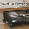 Caja de Almacenamiento con Ruedas para Debajo de la Cama Gabinete Extraíble Debajo de la Cama Bandeja Móvil para Ropa Plana Juguetes en Casa Estante de Almacenamiento Móvil