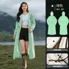 Impermeable Unitario Eva para Mujer Ropa Exterior Impermeable de Cuerpo Completo Separación Persona y Vehículo Senderismo Bicicleta Eléctrica Poncho para Ciclismo