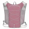 Mochila con bolsa de agua de 5L, diseñada para trail running, transpirable y resistente al agua, estilo chaleco, adecuada para actividades al aire libre, ciclismo y almacenamiento de agua