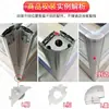 45 tipos de accesorios para mamparas de pantalla 320 piezas de combinación para cabinas de estación de trabajo de escritorio de oficina tira de sellado de aleación de aluminio cubierta de hebilla para pata de mesa