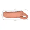 C657 C663 Condón de Hilo de Cristal, Condón Nervado, Anillo para Pene, Productos para Adultos, Juguetes Sexuales