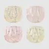 Calzoncillos de algodón para niños Dingmi Bear, algodón puro, grado A, suaves, 7A antibacterianos, para niñas, calzones de triángulo para bebé