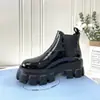 Botas Chelsea de Couro Genuíno Estilo Liu Wen Versão Alta de Guangzhou Botas Martin Plataforma de Solado Grosso Aumento de Altura Femininas Com Veludo
