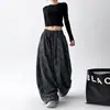 Pantalones de pierna ancha con estampado paisley cool para mujer talla plus, nuevo estilo primavera 2026, adelgazantes, únicos, estilo casual perezoso