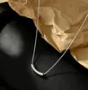 Collar de berenjena de plata de ley s925 para mujer, estilo coreano, lujo ligero, alta gama, gargantilla simple, cadena para clavícula con sonrisa de nicho de Instagram