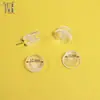 Accesorios para Zapatos Croc Hebilla Transparente en Forma de I para Suela 12 Hebilla de Reparación de Zapatos Hebilla con Letra Fija Piezas de Hebilla Negra para Zapatos 8/10 mm