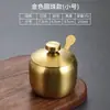 304 Nuevo Tarro para Chile Acero Inoxidable Doméstico Tarro para Condimentos Comercial Tazón para Aceite y Chile con Tapa Fábrica Amazon No