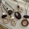 Collar versátil para uso diario en primavera y verano, colgante moderno y exquisito para estudiantes, accesorio para la clavícula para mujeres estilo commuter diario