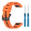 Adecuado para correa de silicona Jiaming fenix7X 7 7S pro Garmin Epix Pro 51 correa de muñeca de doble color