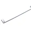 Juego de Estante para Toallas de Comercio Exterior Estante de Almacenamiento Sanitario Montado en la Pared Colgante de Baño Aleación de Zinc Engrosada Barra para Toallas de Baño