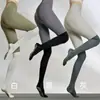 Meias Esportivas Sem Costura Novas de Outono, Meias de Yoga para Mulheres, Meias de Compressão Versáteis da Moda na Altura da Panturrilha, Meias Acima do Joelho, Meias Compressivas Fortes para Afinar as Pernas
