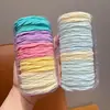 Gomas Elásticas para el Cabello de Niña, Bandas para el Cabello tipo Toalla, Cuerdas para el Cabello de Alta Elasticidad que No Dañan el Cabello, Gomas Duraderas para Cola de Caballo para Niñas, Accesorios para el Cabello