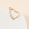 Colgante Pequeño de Aleación de Zinc con Diamantes de Punto Electrochapados Accesorios para Joyería DIY Material para Colgante de Pulsera, Collar, Pendientes DIY de Gama Alta