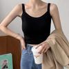 2021 Nueva Llegada Camisola Corta para Mujer Cinturón Almohadilla para el Pecho Uso Exterior Espalda de Belleza Base Ropa Interior Deportiva Combinable