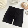 Calça de Segurança Lisa Bumbum de Pêssego Seda Gelada Feminina Sem Costura no Quadril Verão Fina Legging de Três Pontos
