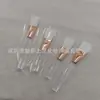 Salão de Beleza Bastão de Cristal Transparente Pincel para Máscara DIY Pincel de Maquiagem para Beleza Pincel de Aplicação de Argila Branca Ferramenta de Limpeza Facial