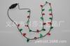 Collar Luminoso Cooleth Decoración de Fiesta Infantil Luz Led Rojo y Verde Cuentas de Piña Collar de Navidad Kidslike Fun