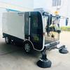 Coche de limpieza eléctrico barredora de conducción de saneamiento parque escénico coche de limpieza eléctrico