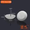 Uña de Pie de Plástico para Muebles Uña de Pie de Nylon Engrosada Uña Antideslizante Uña de Pie de Mesa Alfombrilla para Suelo de Silla Uña de Sofá Redonda Uña Impermeable