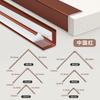 Tira protectora de esquina de borde igual de aleación de aluminio Línea de puntos para baldosas cerámicas con adhesivo Línea de puntos autoadhesiva Línea de puntos Esquina de pared de sala de estar Encapsulación Línea decorativa