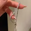 Pulseira de Puxar Zircônia Diamante Flash Estrela Feminina Nicho Alto Padrão Luxo Leve Temperamento Versátil Personalizado Novos Acessórios de Mão