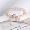 Nueva joyería de pulsera temperamento coreano joyería de cristal con cuentas amantes estudiantes niños pulsera joyería de niña venta al por mayor