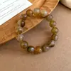 Pulsera Minimalista de Moda con Cuentas Degradadas, Pulsera Versátil Retro Estilo Chino Nuevo, Joyería de Mano Elegante de Gama Alta de Nicho al por Mayor
