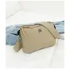 Bolso Bandolera de Hombro Impermeable Ultraligero para Mujer, Tela Lavada, Versátil, Moderno, Mochila Cuadrada Pequeña Multifuncional Japonesa y Coreana