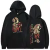 Sudadera con capucha Korn Follow the Sound Sudadera con capucha de banda de Rock Metal Gótico Moda Masculina Conjunto Retro