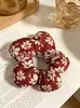 Laços de cabelo de flor estilo coreano fofos para crianças, scrunchies, suprimento para loja de acessórios, direto da fábrica